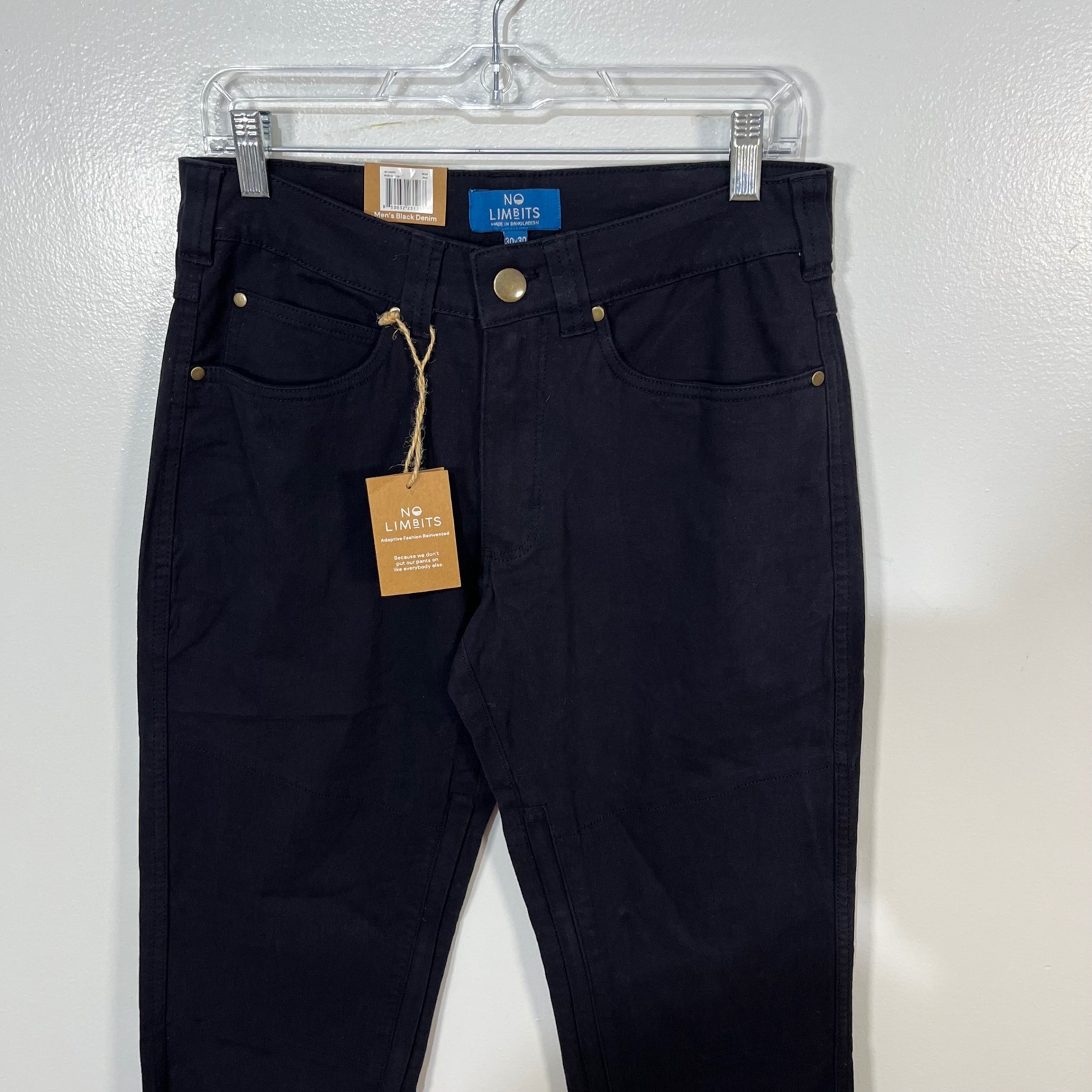 No Limbits Adaptive Men's Black Unlimbited Pant Size 30x30 — image 2 of 7